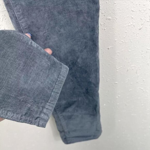 10" High-Rise Skinny Jeans: Corduroy Edition Grey 27 Petite NWT - Picture 2 of 4